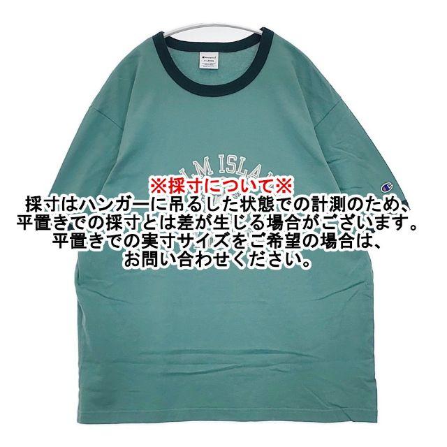 Champion（チャンピオン） トリムTシャツ リンガー プリント サイズXL