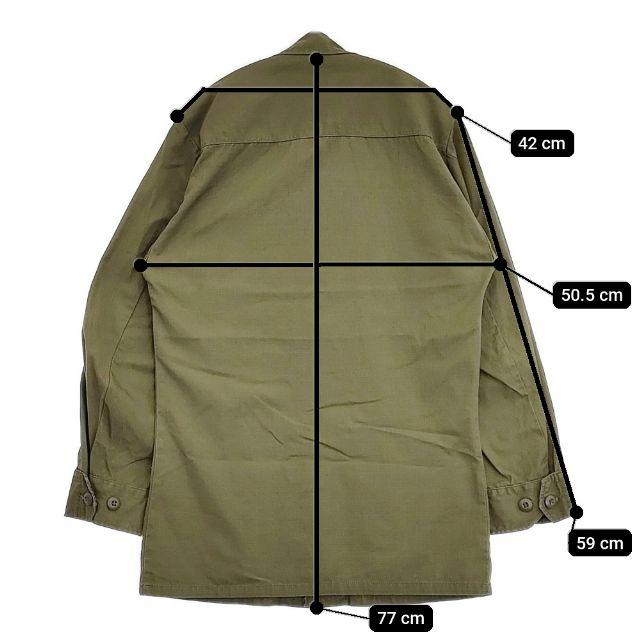 US.ARMY ジャングルファティーグ リップストップ ジャケット 70年代 