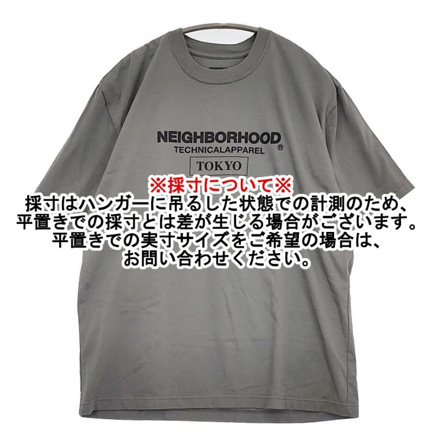 住友館 半袖Tシャツ グレー NEIGHBORHOOD NH.TEE SS-16 定価8800円 251pcnh-st16 サイズM