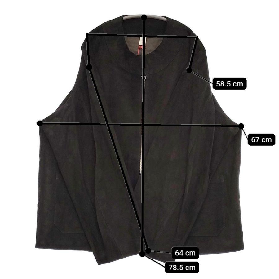 barbell object 新品 JOHN別注 lamb skin zip jacket レザー シープ