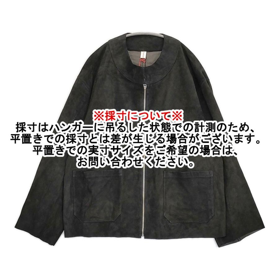 barbell object 新品 JOHN別注 lamb skin zip jacket レザー シープ