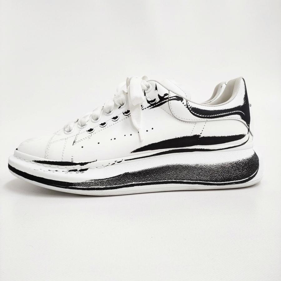 Alexander McQueen Oversized Sneaker ペイント サイズ41 革