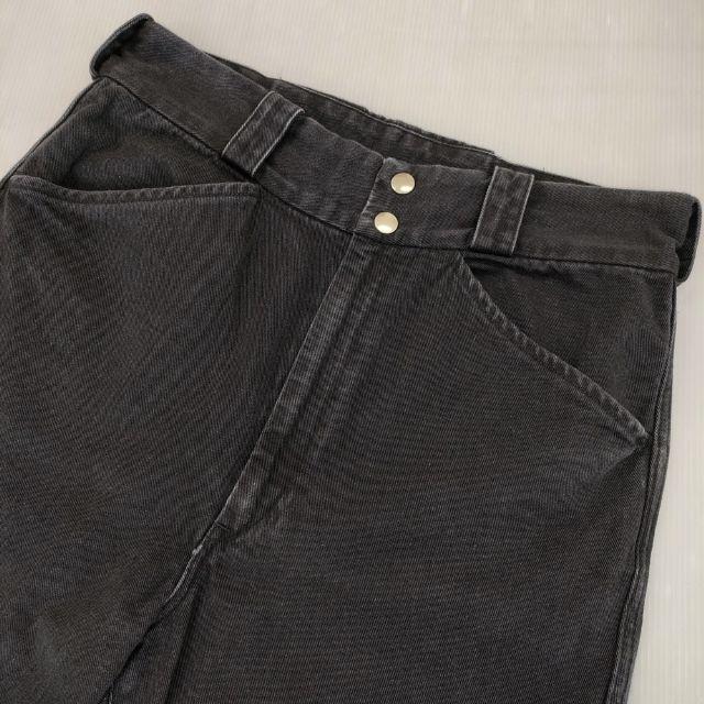 COMOLI コモリ 22SS コットンツイル ライダーパンツ ブラック 2 COMOLI（コモリ） COMOLI Cotton Twill Rider Pants V01-03019 定価