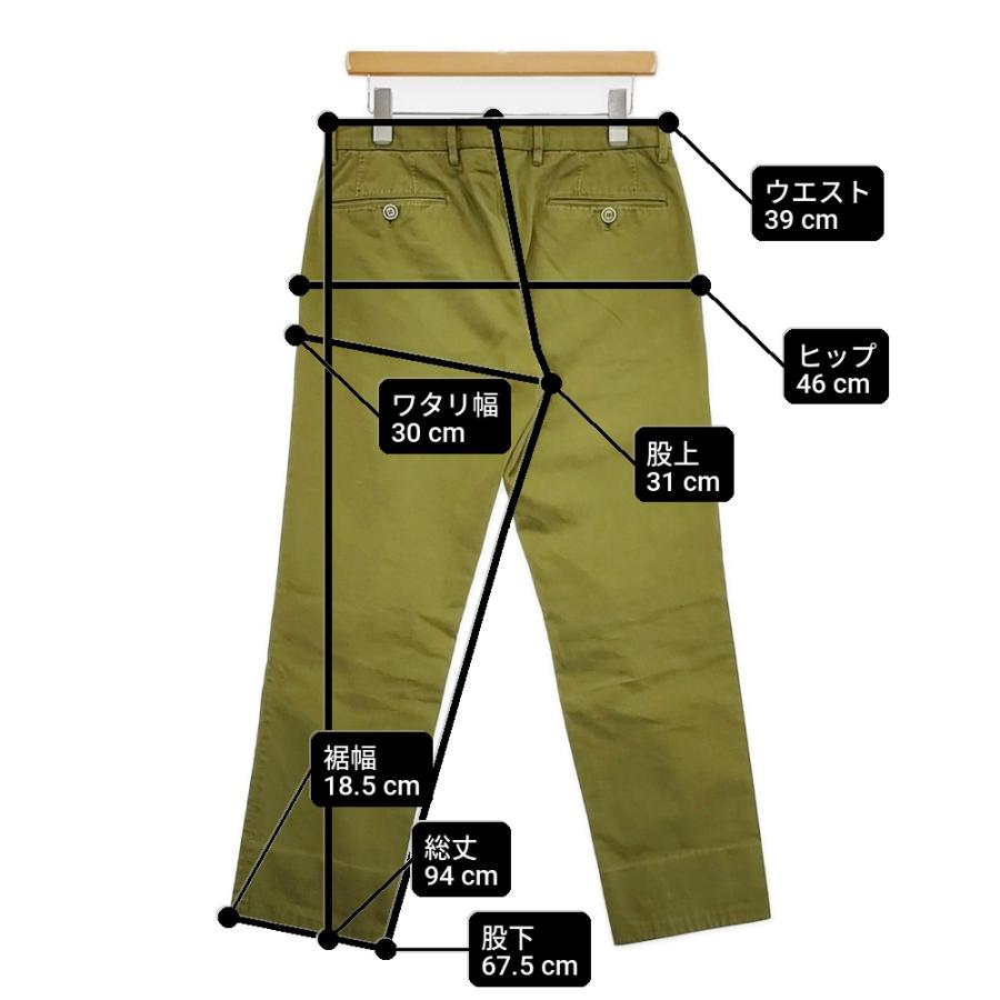 美品✨GTA（ジーティーアー）ビームスF スラックス（サイズ46） BEAMS F/GTA BEAMS別注 サイズ46 GTA-B パンツ カーキ ビームスエフ