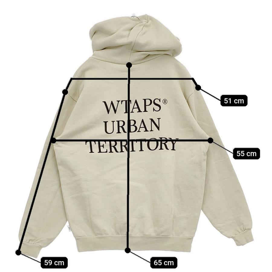 WTAPS WUT URBAN TERRITORY HOODY SCREEN サイズ02 裏起毛 プル