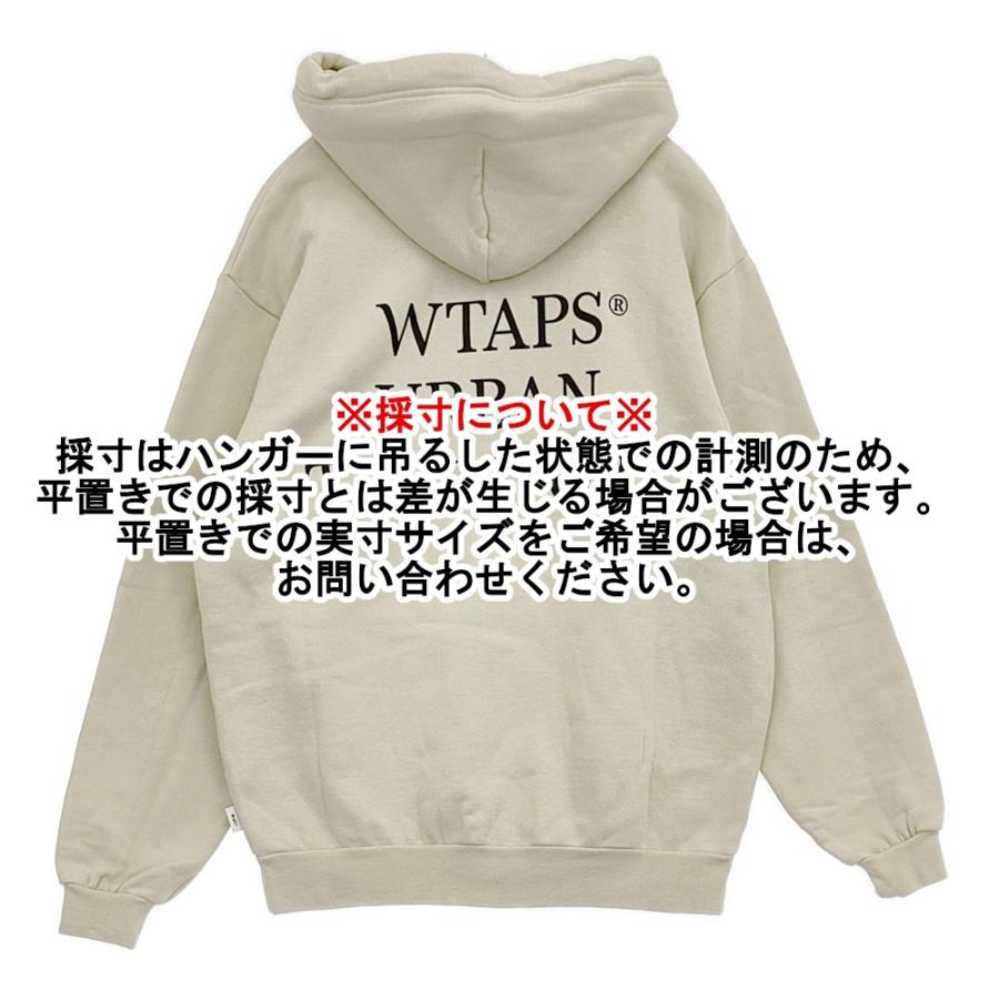 WTAPS WUT URBAN TERRITORY HOODY SCREEN サイズ02 裏起毛 プル