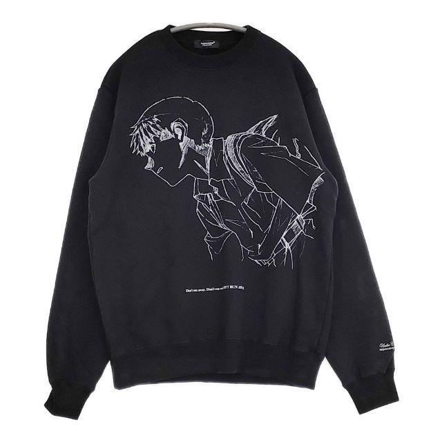 UNDERCOVER × エヴァンゲリオン スウェット　サイドポケット付　黒4 UNDERCOVER × エヴァンゲリオン スウェット サイドポケット付 黒4