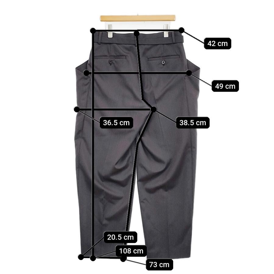 sacai（サカイ） 23SS Cotton Chino Pants ベルテッドコットン 