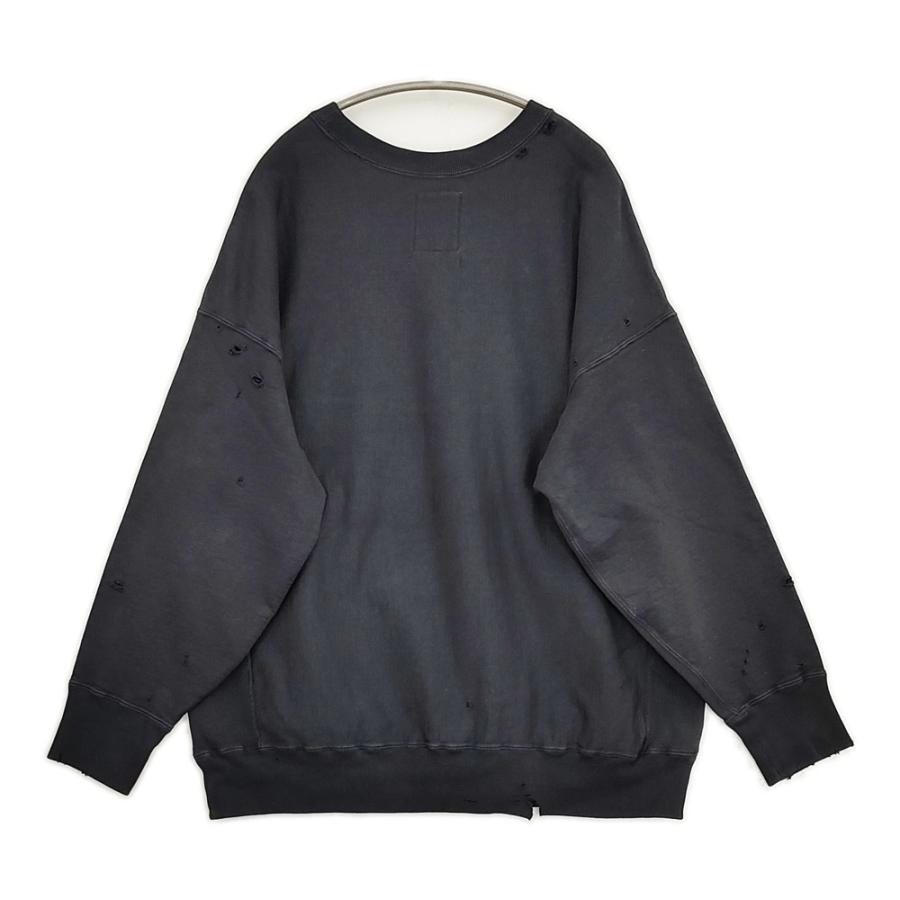 BOWWOW UNISPHERE SWEATSHIRTS 定価28600円 ダメージ加工 サイズXL 