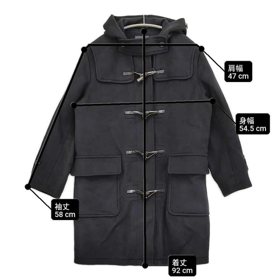 Brooks Brothers ダブルフェイス ダッフルコート 19-42-3521 サイズS ダッフルコート ネイビー メンズ ブルックスブラザーズ【中古】6-0118A♪ BROOKS BROTHERS（ブルックスブラザーズ） ダブルフェイス ダッフル