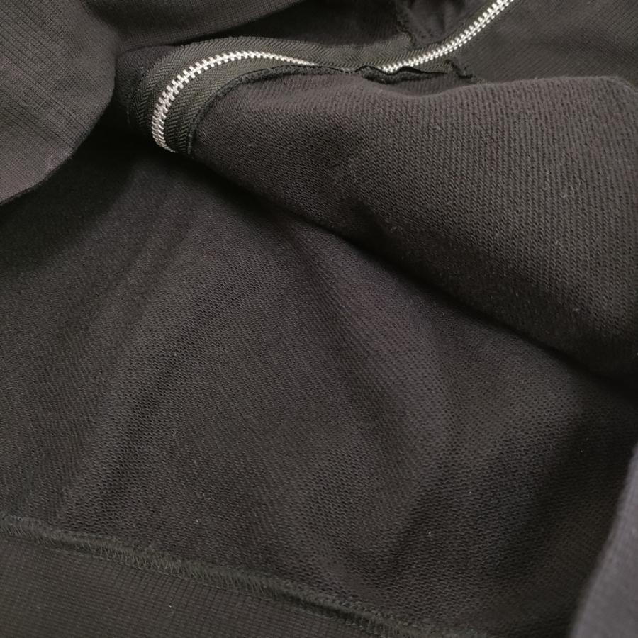 COMME des GARCONS HOMME AD2024 綿裏毛×エステル綿タフタジップ