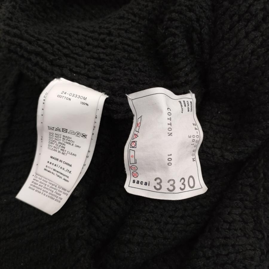 sacai（サカイ） Sacai Knit Pullover 定価71500円 24-03330M サイズ3