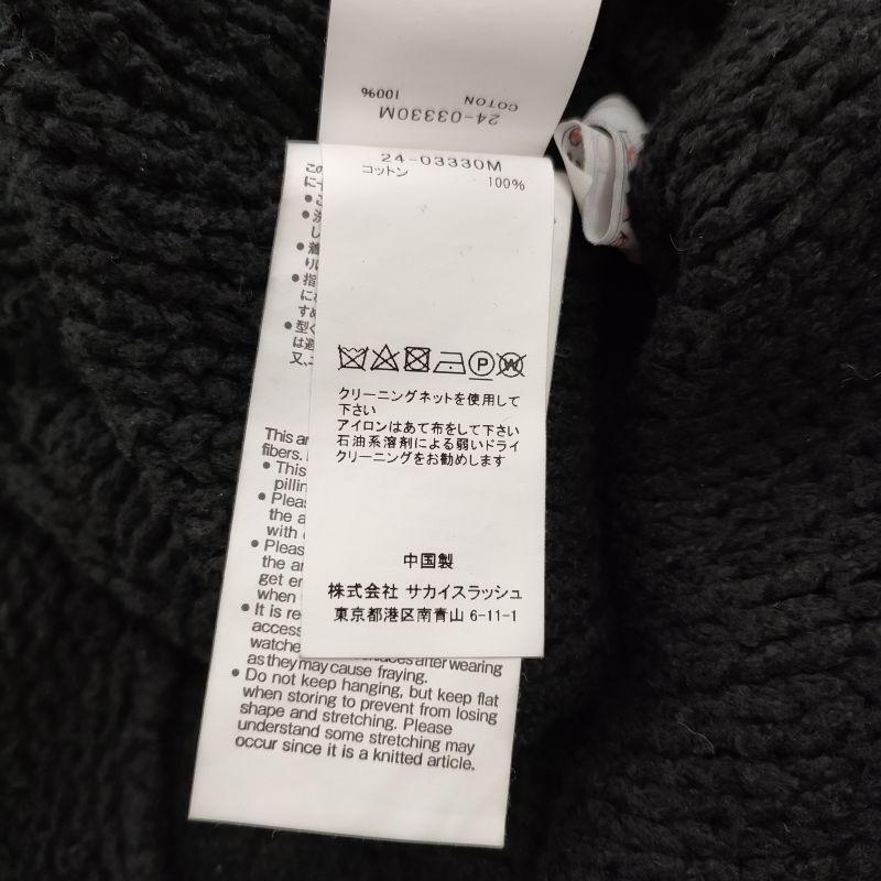 sacai（サカイ） Sacai Knit Pullover 定価71500円 24-03330M サイズ3 