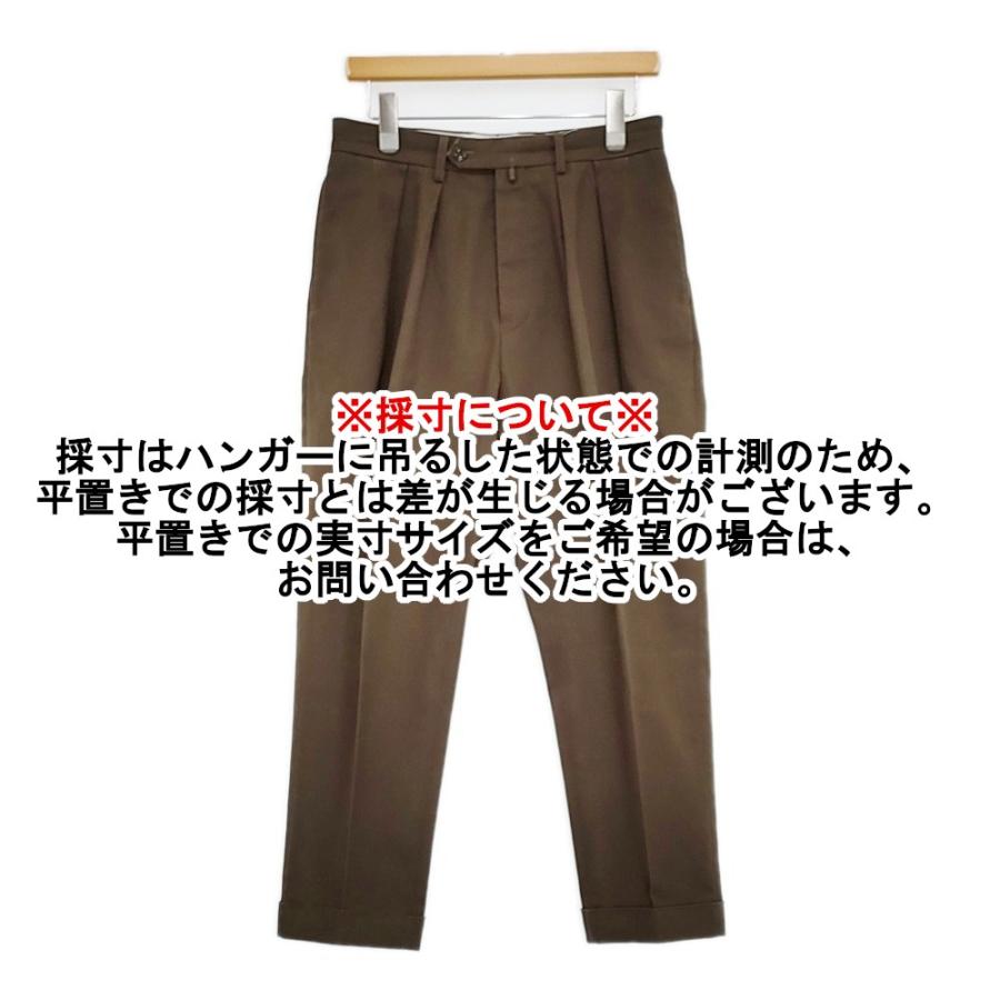 NEAT コットンポリエステル タックパンツ サイズ44 スラックス パンツ
