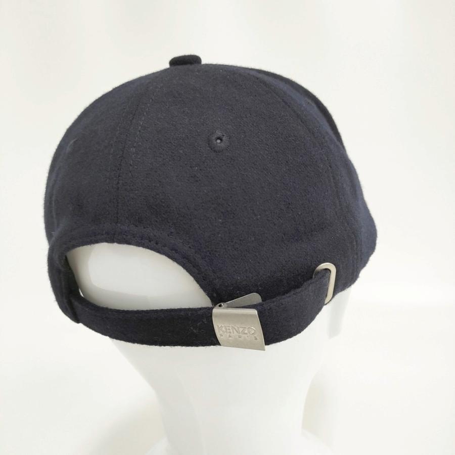 KENZO Paris キャップ ネイビー KENZO（ケンゾー） KENZO KENZO Tag cap ウール タグキャップ 定価
