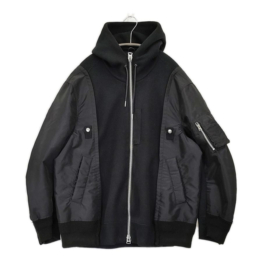 sacai（サカイ） Sacai Sponge Sweat Hoodie ドッキング 24-03454M 