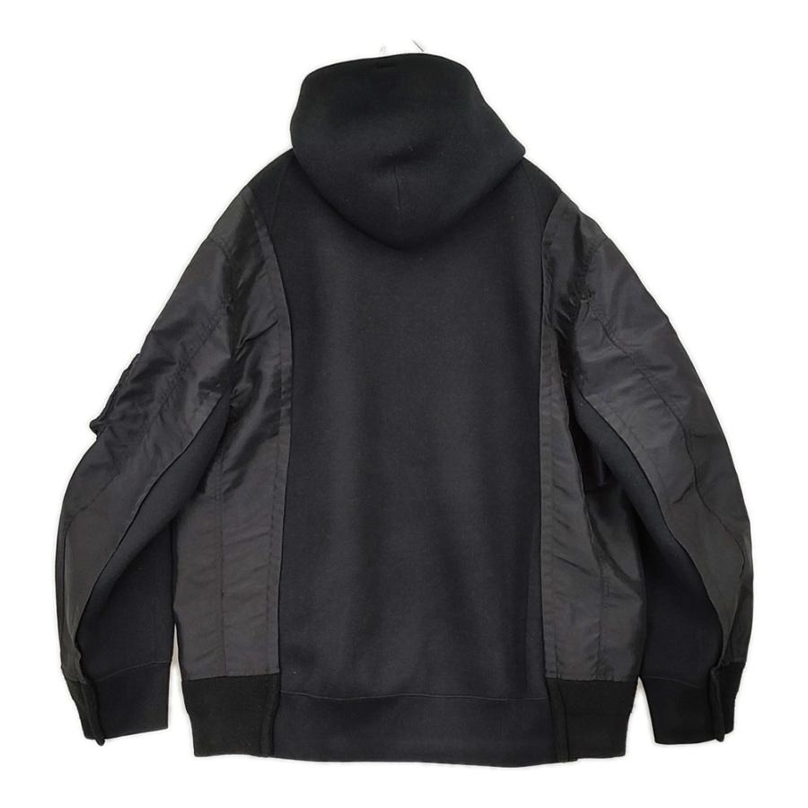 sacai（サカイ） Sacai Sponge Sweat Hoodie ドッキング 24-03454M 