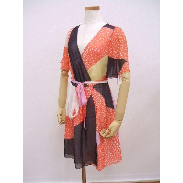 DIANE von FURSTENBERG/シルク/0/ピンク/カシュクール/ラップ