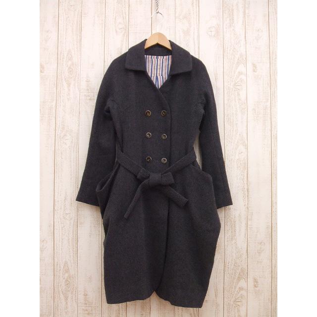 Eatable of many orders ウール コート チャコールグレー エタブルオブ  