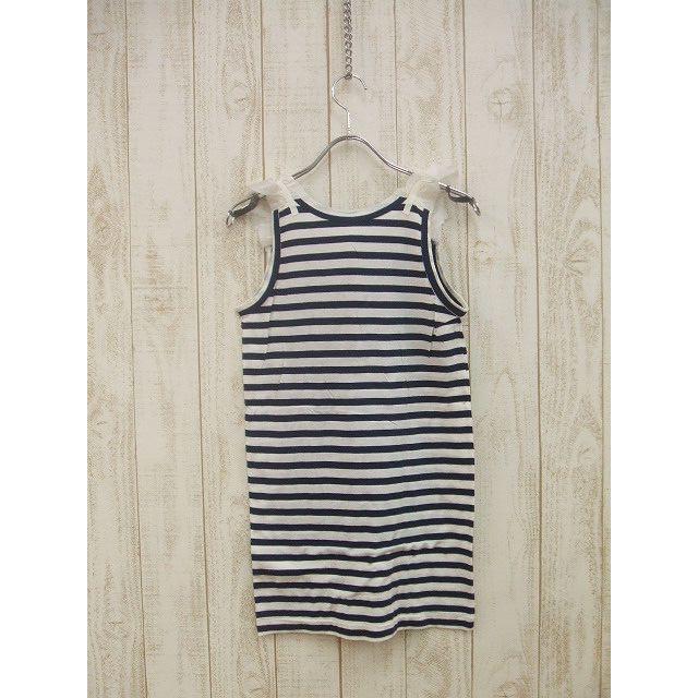 特別セール価格 トップス sacai キャミソール ネイビー ボーダー