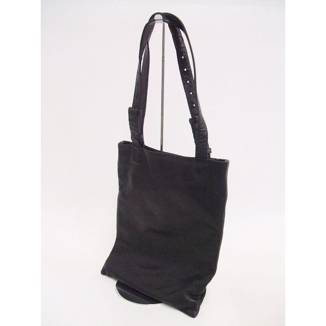 cornelian taurus by daisuke iwanaga レザー トートバッグ ブラック  