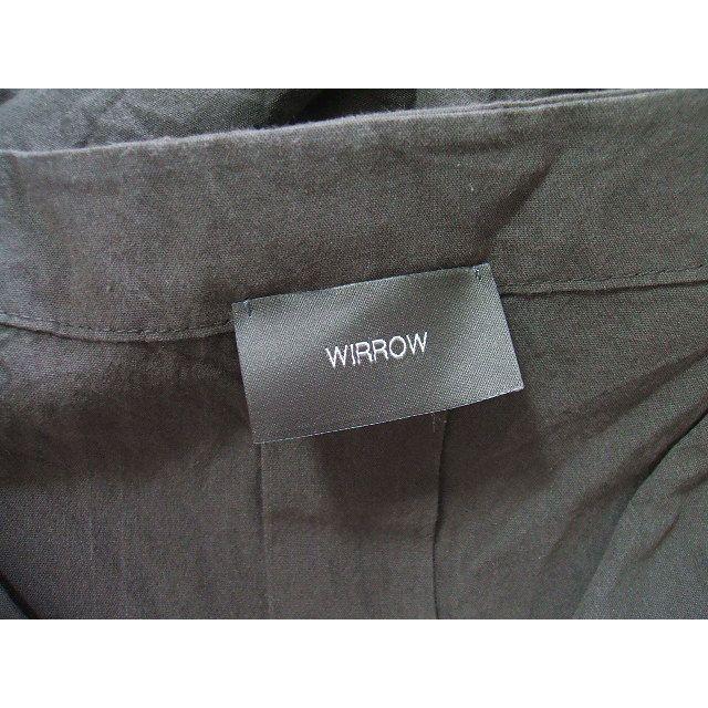 WIRROW/コットンシルク/ワンピース/ウィロウ/グレー 中古 1-0618S  