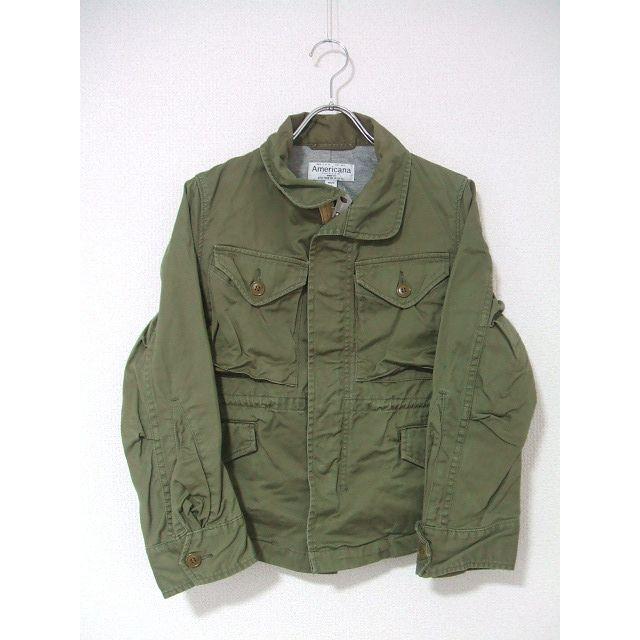 AMERICANA ジャケット カーキ レディース アメリカーナ 中古 1-1019T 