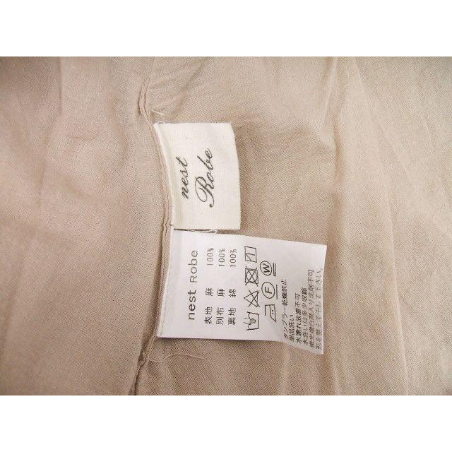 nest Robe 01181-1095 リネンレイヤードタックキャミワンピース 