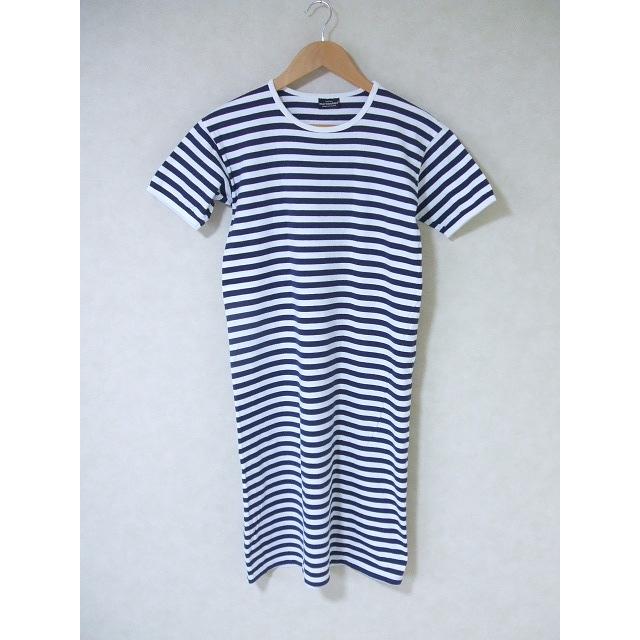 Marimekko 半袖 ボーダー ワンピース サイズ130 ネイビー ホワイト レディース マリメッコ 中古 2 0419s 1528 ブランド古着の専門店 ジージー 通販 Yahoo ショッピング