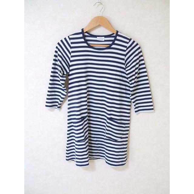 Marimekko ボーダー ワンピース ネイビー グレー サイズ150 レディース マリメッコ 中古 1 1229m ブランド古着の専門店 ジージー 通販 Yahoo ショッピング