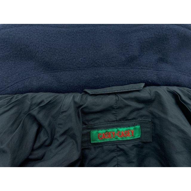 CASEY OLIVER COAT MICRO オリバーコート 15FM98 ウール ステンカラー  