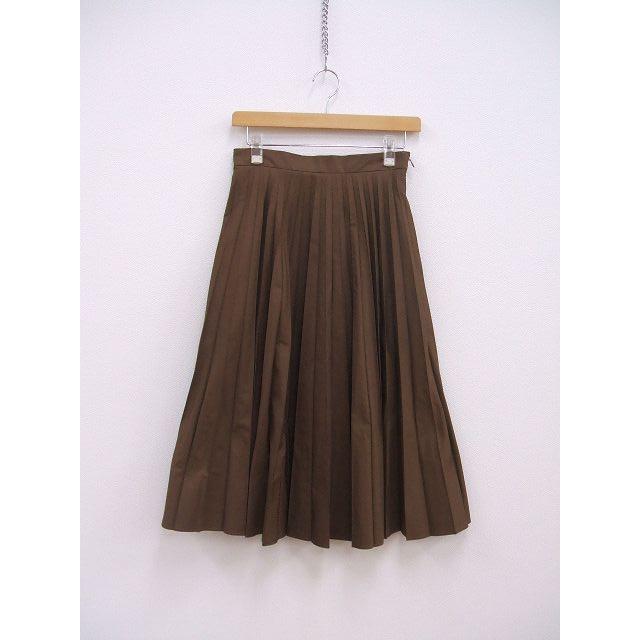 MARGARET HOWELL プリーツ PLAIN WEAVE BLEND 578-0232603 55000円 