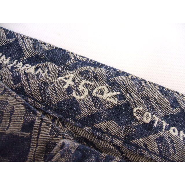 45R 45R/45rpm FRジャカードのシャルロット 定価29700円 パンツ グレー  