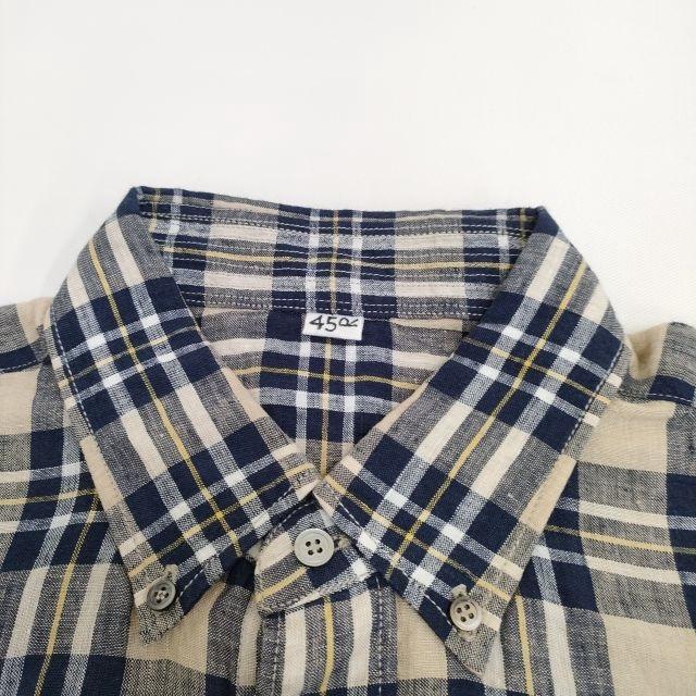 激安】 45R シャツ麻世妙の908スタンドシャツ 45rpm ヘンプ 1 シャツ