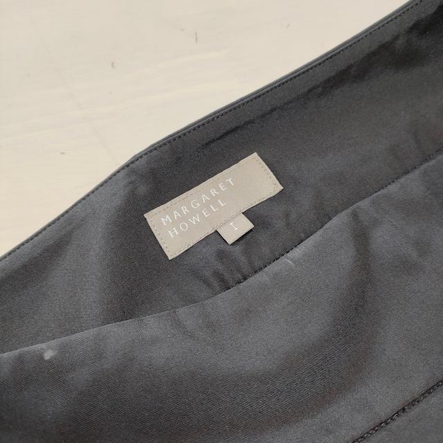 MARGARET HOWELL 578-6232007 シルクコットン サイズ1 スカート  