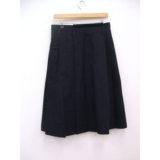 MHL. COTTON WOOL DRILL SKIRT ラップスカート 595-0232504 サイズ1  