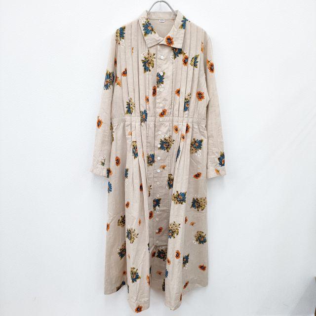 45R/45rpm マーガレットプリントのドレス 花柄 サイズ3 ワンピース べ  