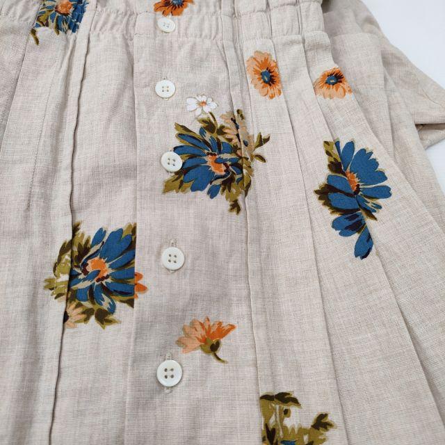 45R/45rpm マーガレットプリントのドレス 花柄 サイズ3 ワンピース べ  