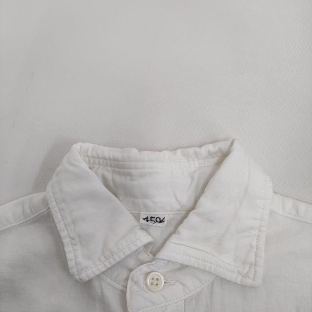 45R/45rpm 平×ガーゼ二重織の908ローファーシャツ 定価35200円