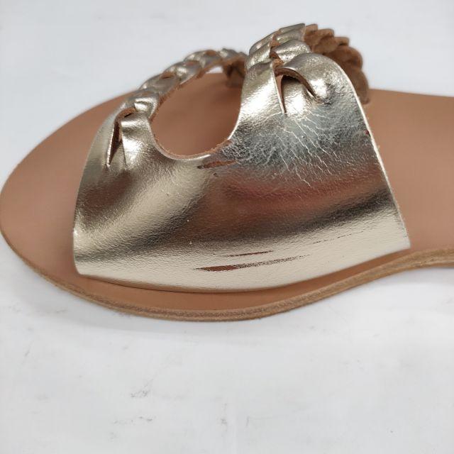 ANCIENT GREEK SANDALS シューズ サイズ35 サンダル ベージュ ゴールド 
