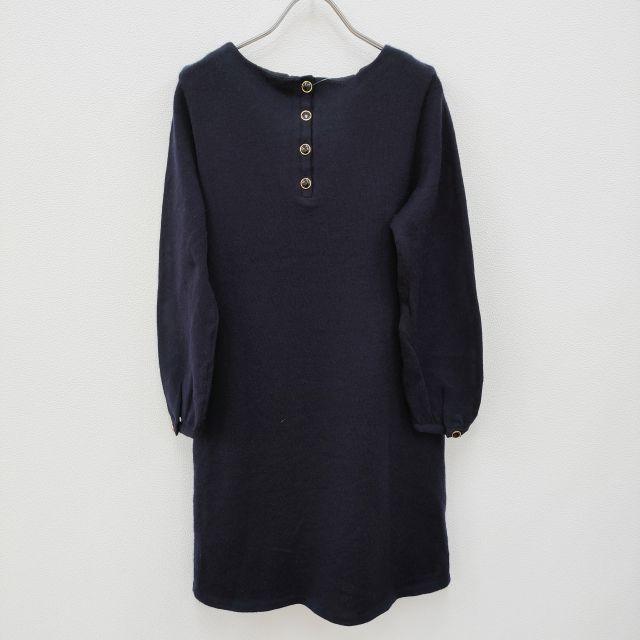 chiclin ニット Chiclin ウール ニット サイズM ワンピース ネイビー チクリン 3-0901T