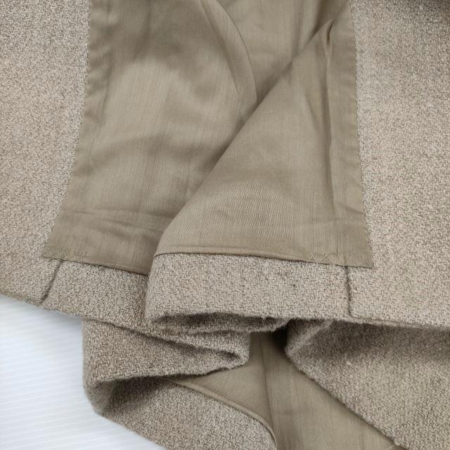 R&D.M.Co- ウールツイードコート ローブコート サイズS ベルト付き