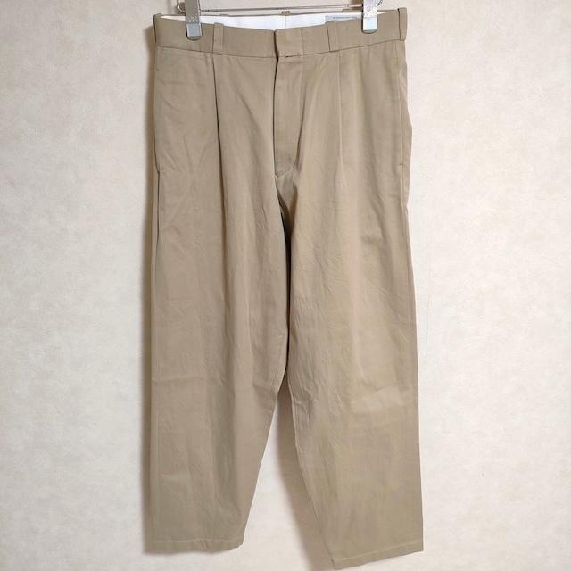 YAECA チノタックテーパード29 ベージュ