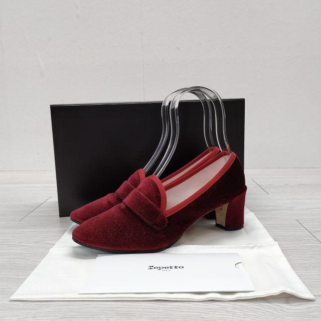 repetto（レペット） repetto ELVIS ラメ入り エルビス ハイヒール 
