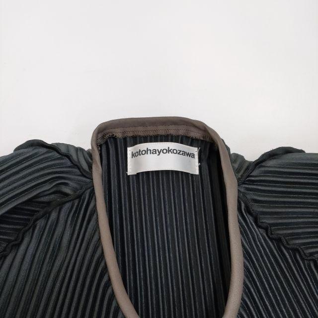 kotohayokozawa プリーツコート PLEATS COAT 定価64900円 KT21A-PCT 