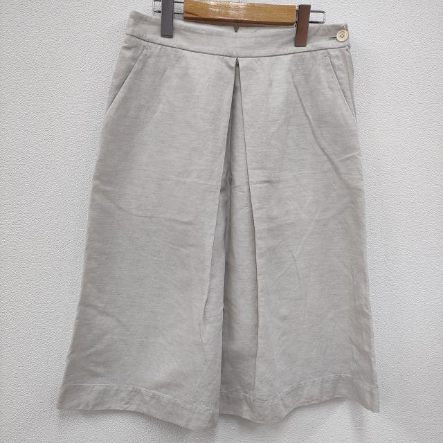 MARGARET HOWELL 578-132511 コットンリネンツイル フロントタック 