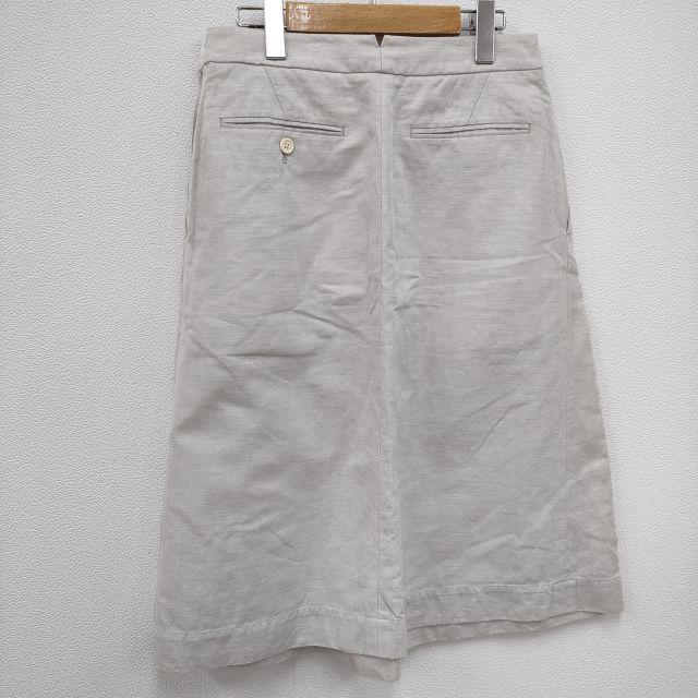 MARGARET HOWELL 578-132511 コットンリネンツイル フロントタック 