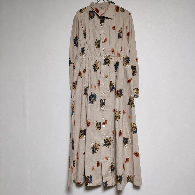 45R/45rpm マーガレットプリントのドレス 定価70400円 花柄 ワンピース  