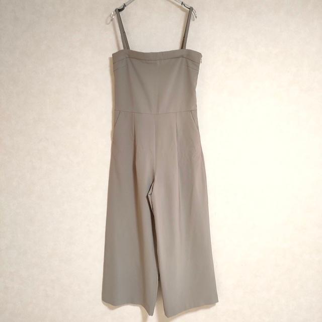 IENA SLOBE オーバーオール 2way ベアトップ サイズ38 サロペット 
