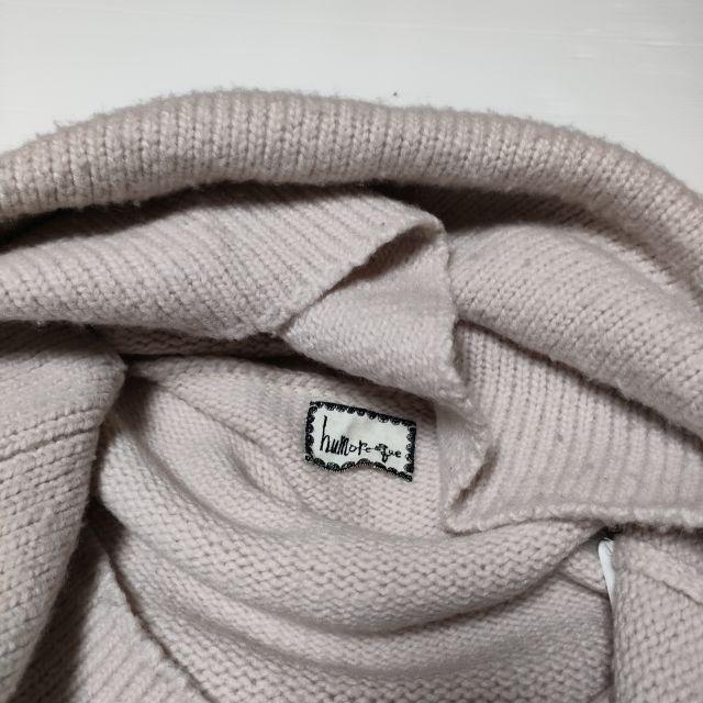 humoresque ユーモレスク カシミヤニットパーカー